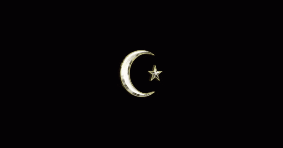 Islam Star and Crescent Moon