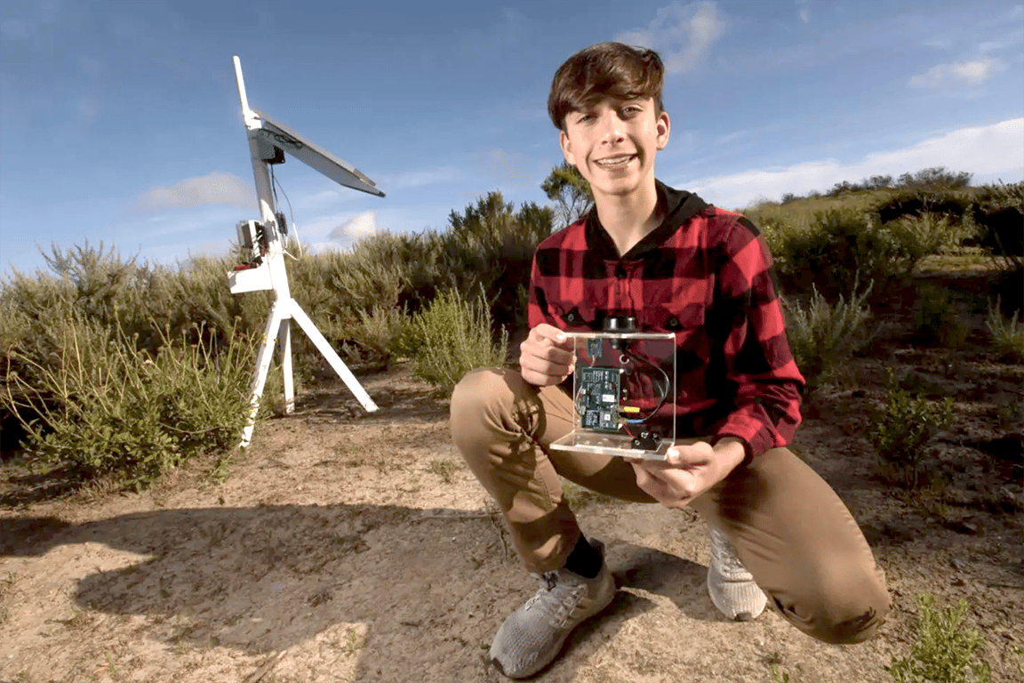 14-year-old Invents AI-Driven Technology That Can Detect Early Wildfire