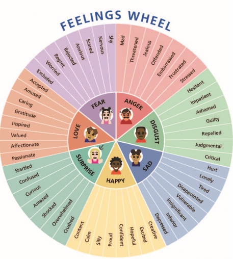 What is an Emotional Wheel? – Psychology & Science for kids – KidzNet