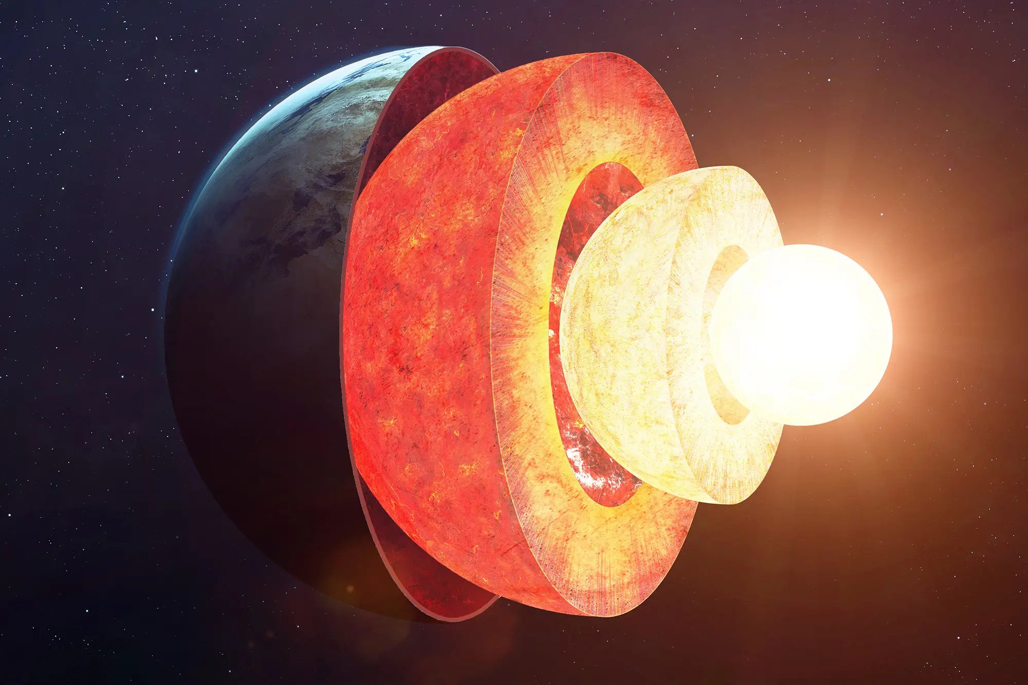 How Has The Earth’s Core Stayed As Hot As The Sun’s Surface For Billions Of Years?