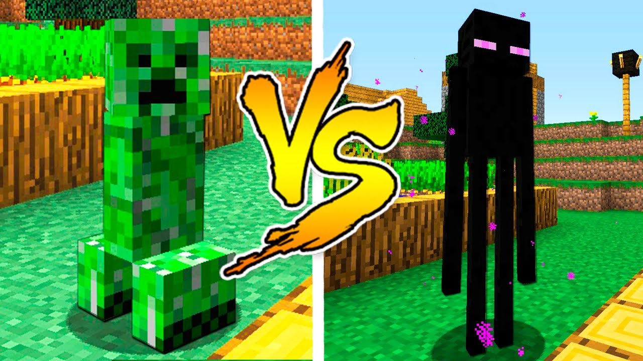 Who Would Win a Minecraft Battle: Creeper vs Enderman?