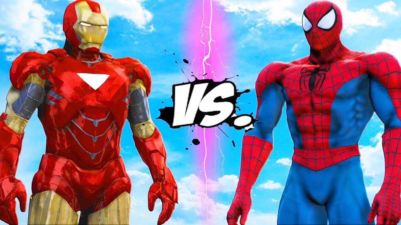 Iron Man vs Spider-Man
