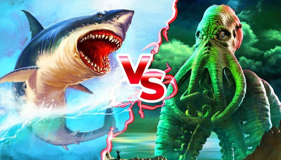 Who Will Win? Kraken VS. Megalodon