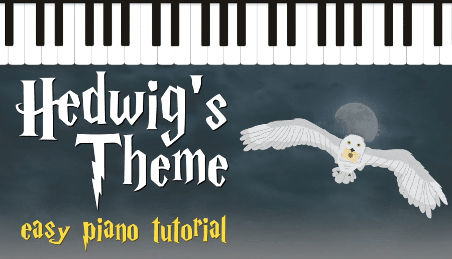 Easy Piano Tutorial: Hedwig’s Theme from Harry Potter