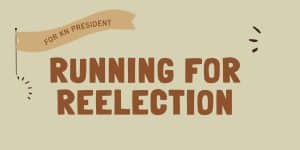 Running For Reelection!