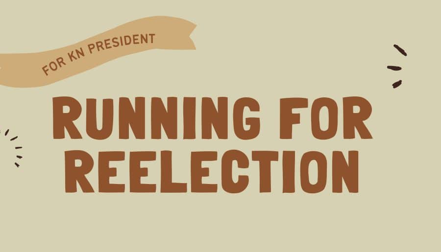 Running For Reelection!