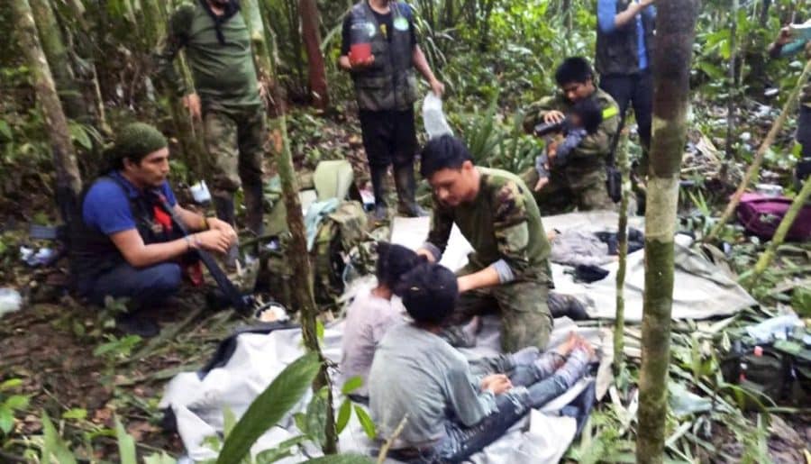 4 Columbian Children Found After Being Lost In The Amazon Jungle