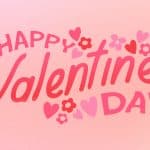Pink Red Pastel Happy Valentine’s Day Banner