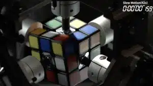 Robot Sets Guinness Record for Solving Rubik’s Cube In Less Than A Second
