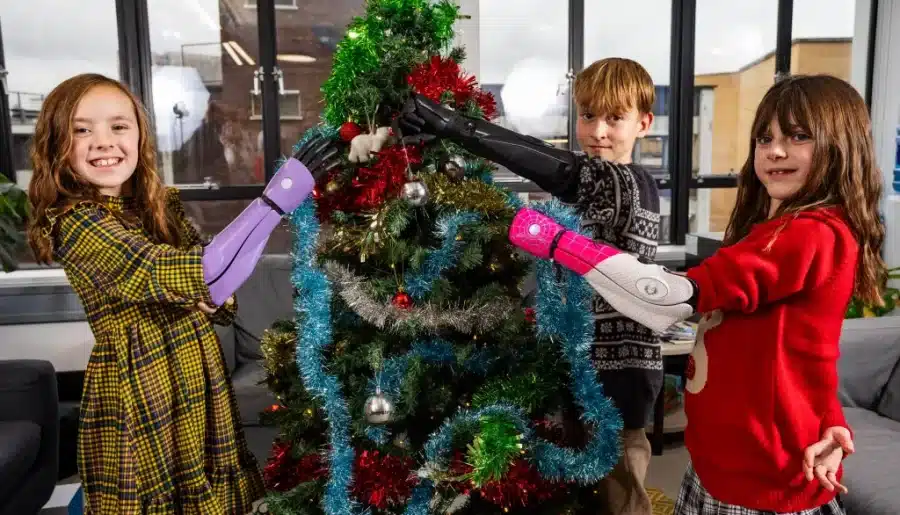 Three Children Have Received Bionic Arms in Time for Christmas